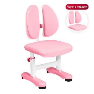 Растущий стул Anatomica Ergo Duos розовый