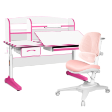 комплект anatomica uniqa парта + кресло + надстройка + подставка для книг Anatomica Uniqa Set