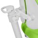 Комплект Kinderzen Dali Plus парта + кресло + надстройка + выдвижной ящик + органайзер + подставка для книг клен/серый с зеленым креслом Armata Duos